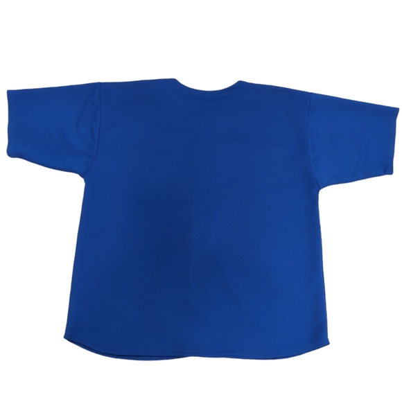 Vintage Chicago Cubs Team Logo MLB NL Logo Athletic Men 2001 Blue Red Jersey XL. - Picture 4 of 9